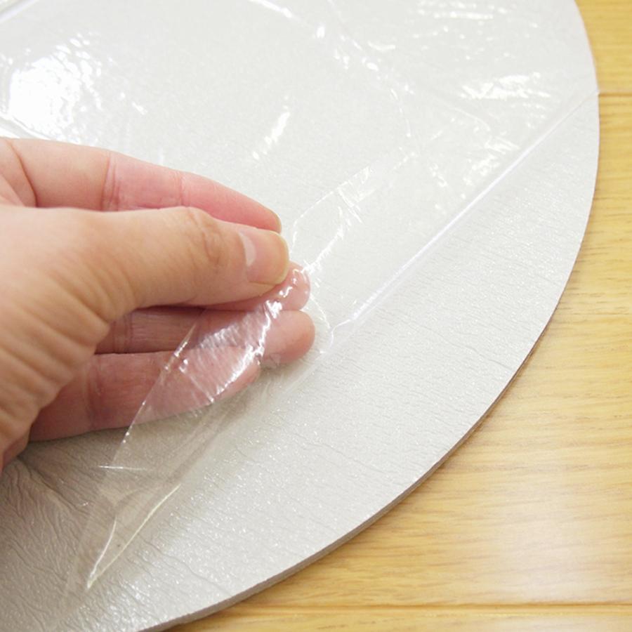 吸着滑り止めシート　ピタりずむ　クッション用　110601920　110601960　直径約35cm　カーペット備品　滑り止め　敷物シート　滑り止めート | HAGiHARA | 15