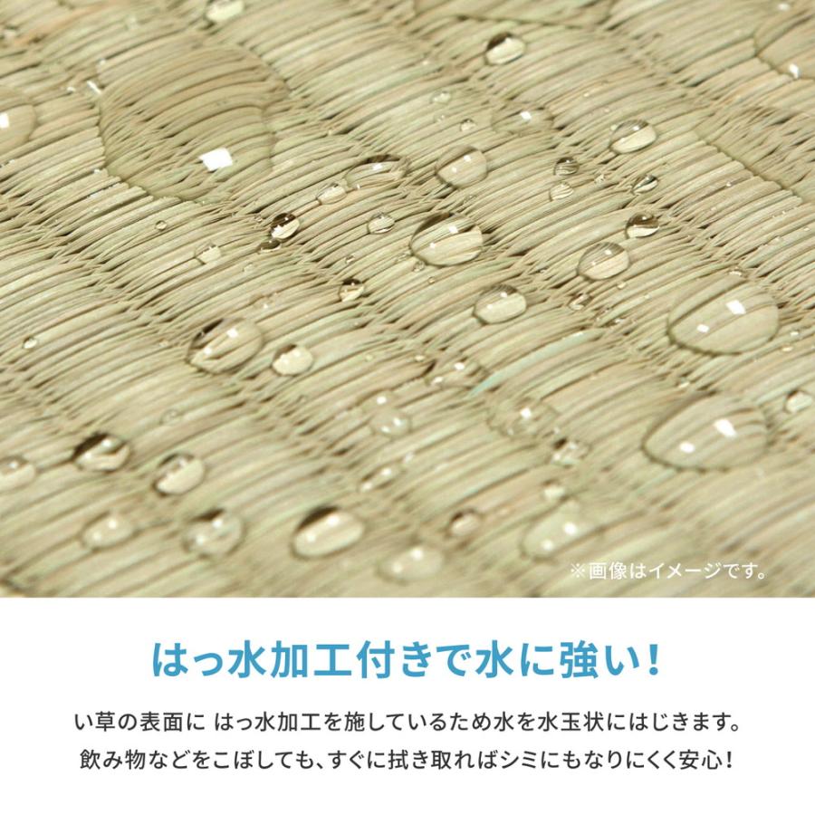 い草カーペット 白馬（はくば） 本間6畳 本間6帖 約286×382cm 142736660 い草 ラグ カーペット 引目織 上敷き 和室 和風 模様替え | HAGiHARA | 04