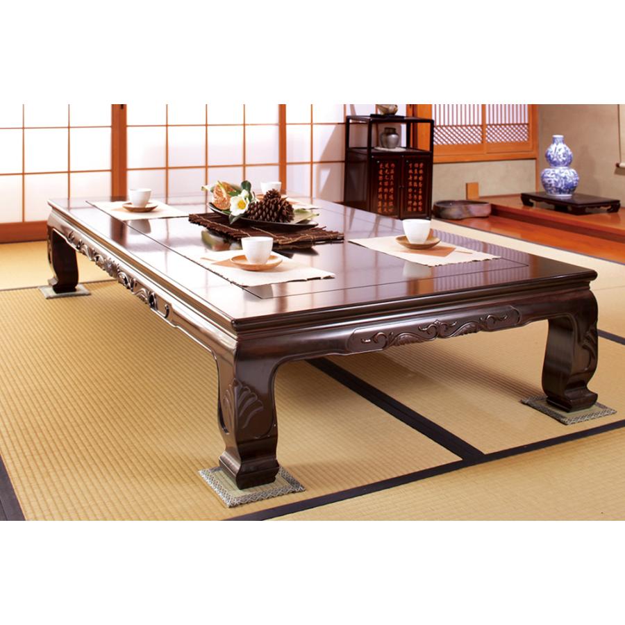 【4枚1組】キズや凹みをガード い草雑貨 座卓敷 144001010 正方形 緩衝材 マット キズ防止 テーブル付属品 リビング ダイニング 和室 | HAGiHARA | 01