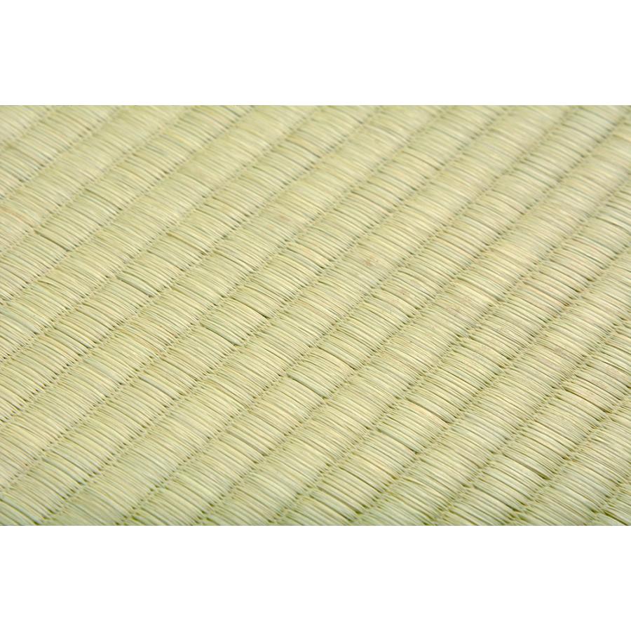 フリーカット裏付き い草カーペット みすず 本間10畳 本間10帖 約382×477cm 158012190 補修テープ付き ラグ 上敷き はっ水加工 双目織 カット可 畳 | HAGiHARA | 15