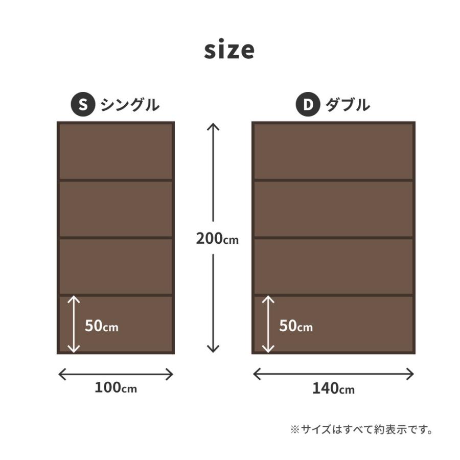 Amazon.co.jp: 水拭きできる 4つ折り畳マットレス 『綾模様』 (約140×200cm,ダブルサイズ,ブラウン) い草風 :  ホーム＆キッチン 折り畳める 水拭きできる畳マットレス 綾模様 ダブル 159065910 4つ折り 樹脂素材 水拭きOK 寝具 置き畳 140×200cm