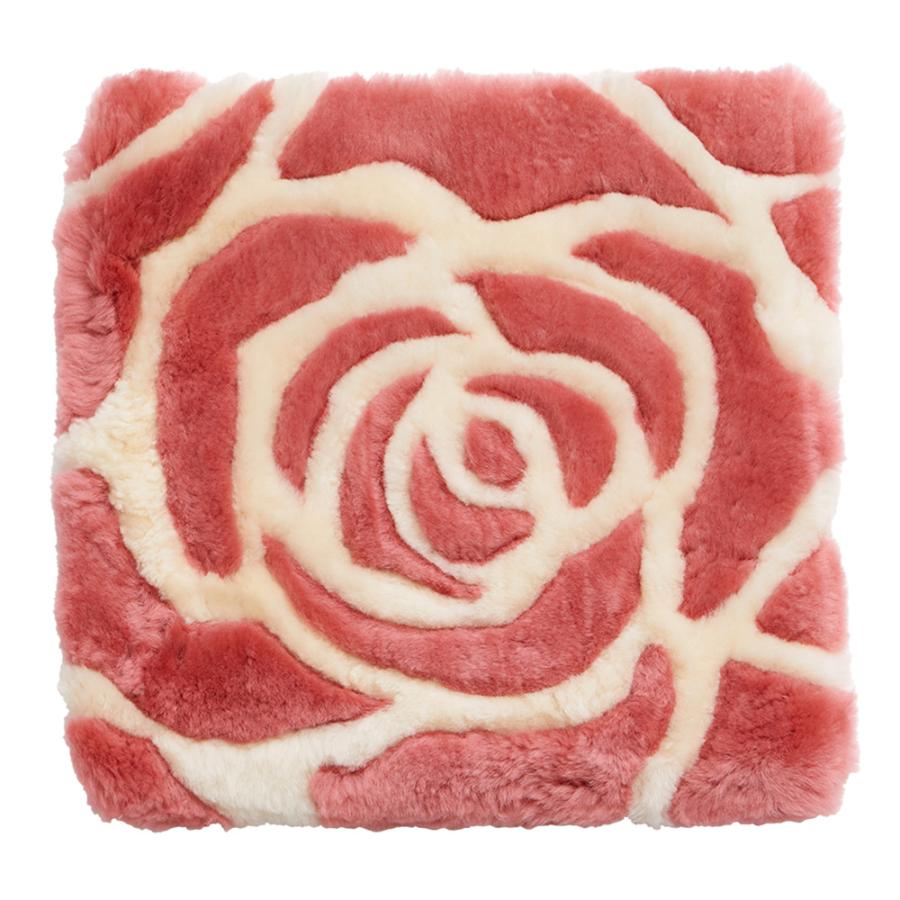 HAGiHARA（萩原） ムートンクッション 240637700 M-2000 約40×40cm