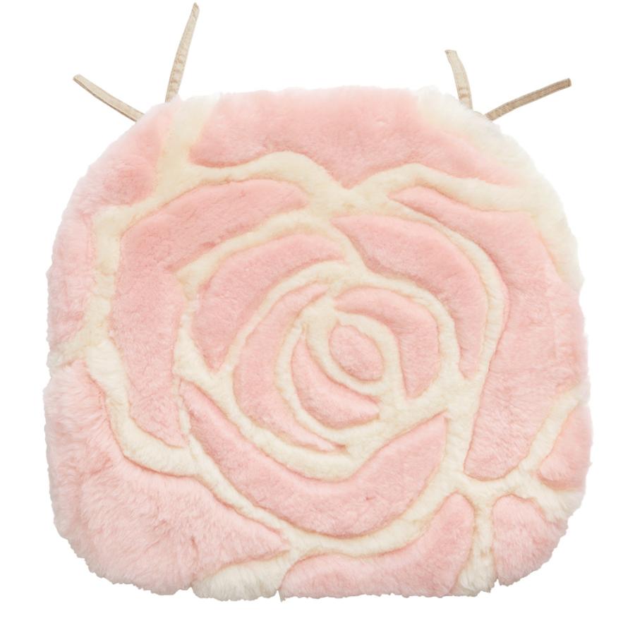 HAGiHARA（萩原） ムートンクッション 240637701 M-2000 約40×38cm