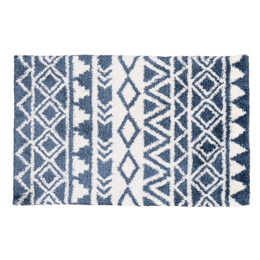 玄関マット ルイーズ 600012300 約50×80cm ドアマット フロアマット エントランス  キッチン 廊下 リーフ柄 滑り止め加工 | HAGiHARA | 02