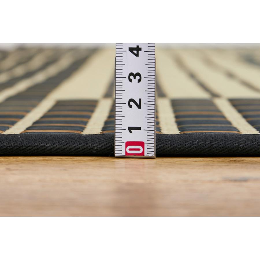 国産い草ラグ(裏貼り) 栄山 約191×250cm 81931311 滑りにくい 畳 たたみ 日本製 湿度調整 リビング 和室 吸湿 消臭 抗菌 抗カビ シンプル | HAGiHARA | 20