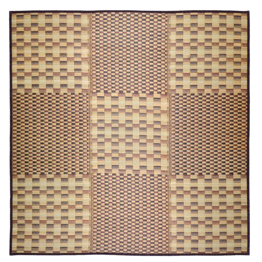 収納簡単 はっ水 い草ふっくらラグ キハチ 約240×320cm 81948404 滑り止め付き 畳 たたみ 撥水 湿度調整 抗カビ 和室 和風 吸湿 消臭 コンパクト | HAGiHARA | 18