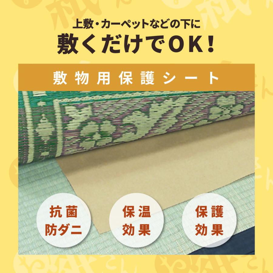 敷物用保護シート　お紙さん　6帖用(約101×380cm×3枚)　990300570　カーペット備品　床用　保護シート　フリーカット　抗菌・防ダニ | HAGiHARA | 01