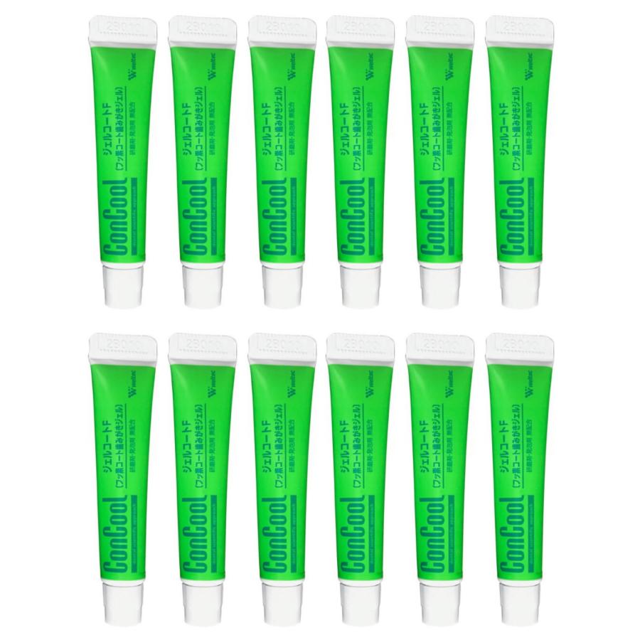 コンクール ウエルテック ジェルコート F 12本 5g フッ素コート