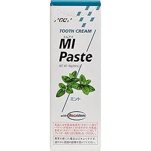 GC ジーシー MIペースト ミント 1本 40g 歯みがき ペースト（Yahoo!・Dental First ヤフー店）