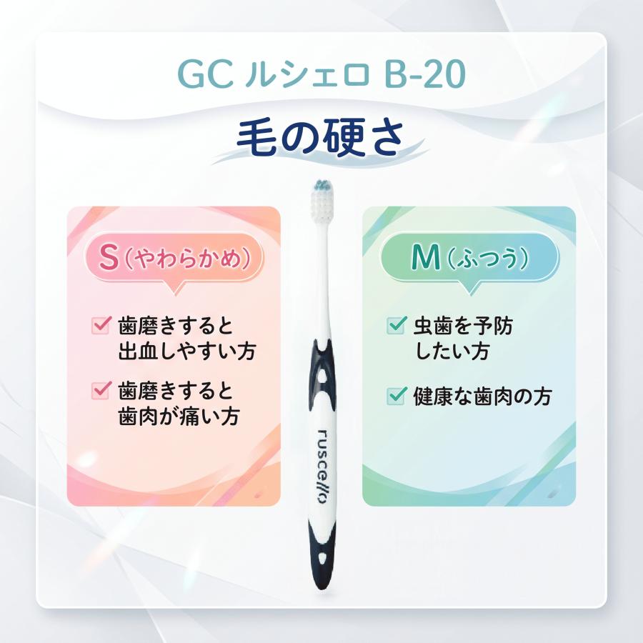 ルシェロ（ジーシー） GC ジーシー ルシェロ B-20 S 歯ブラシ ピセラ