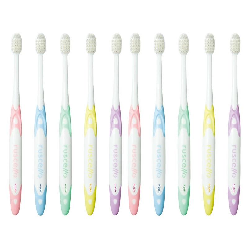 GC ジーシー ルシェロ P-20 M 歯ブラシ ピセラ 10本 p20m（Yahoo!・Dental First ヤフー店）