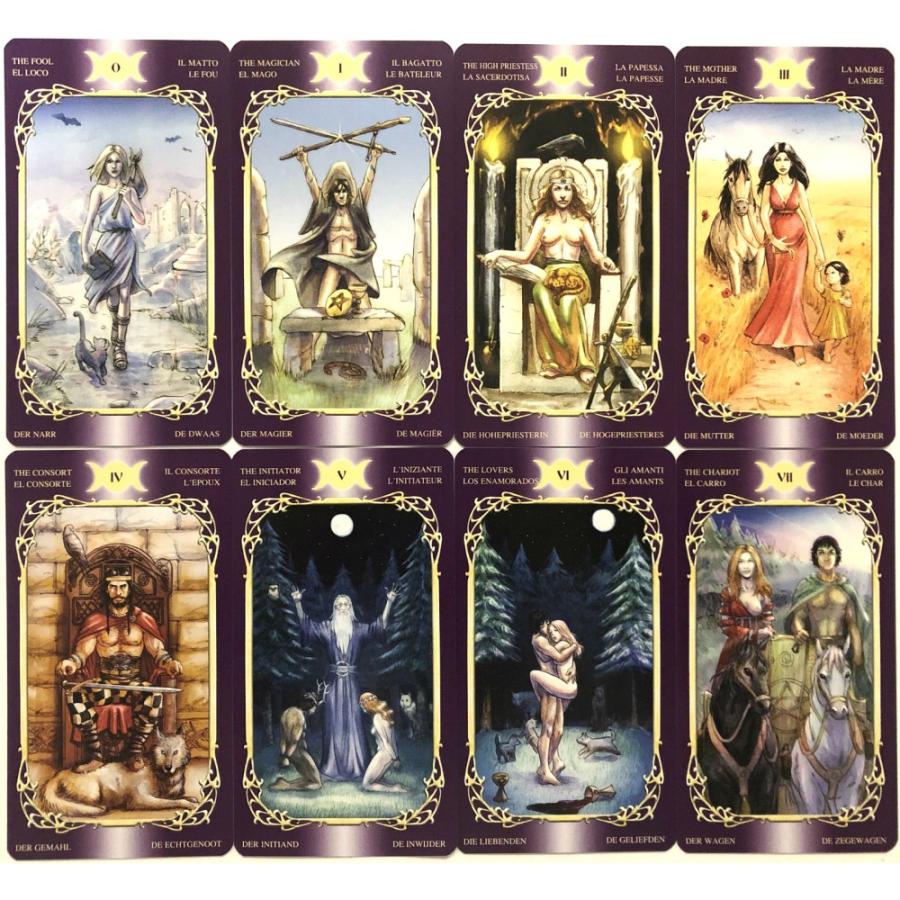 タロットカード 78枚 タロット占い センシュアル ウィッカ タロット Sensual Wicca Tarot 日本語解説書付き クロノスゲート Yahoo 店 通販 Yahoo ショッピング