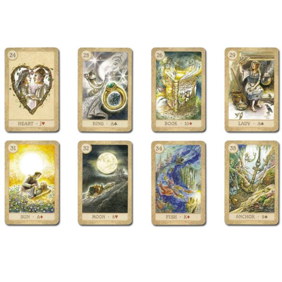 ルノルマン オラクルカード 占い おとぎ話 フェアリーテール ルノルマン　Fairy Tale Lenormand 日本語解説書付き｜item-island-jp2｜03