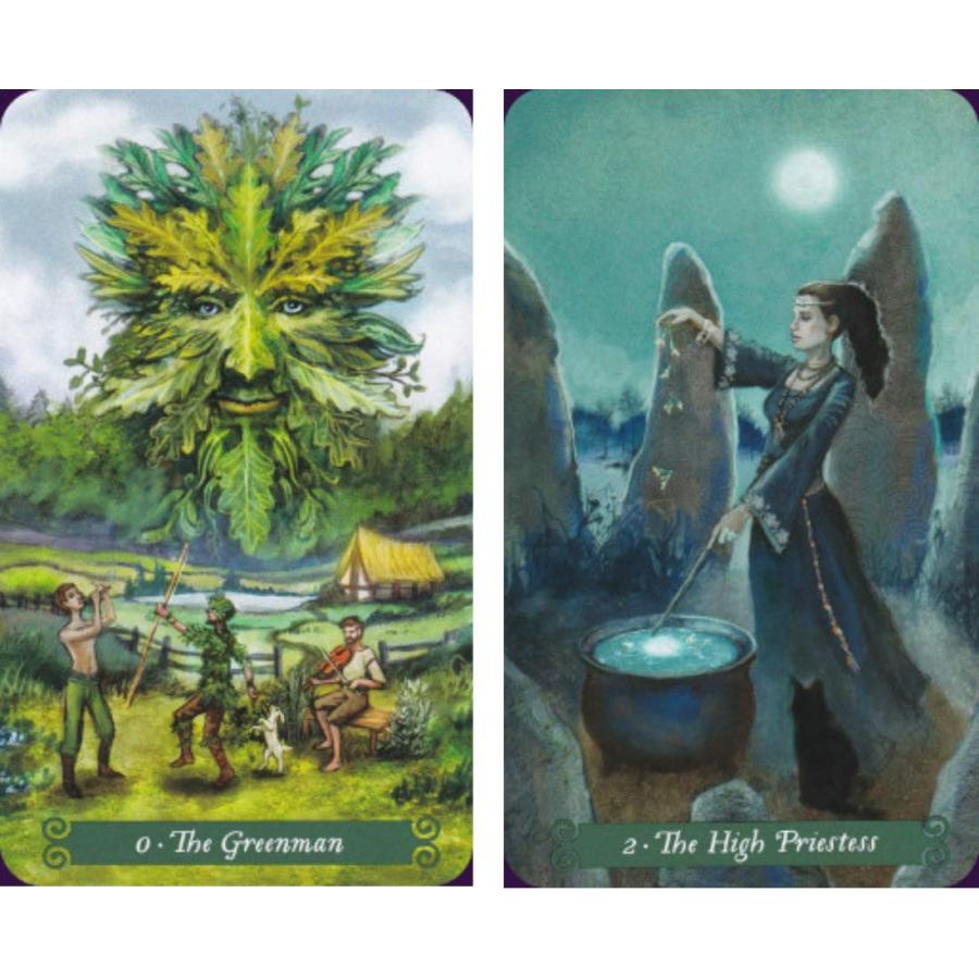 【未使用・正規品】The Green Tarot Deck タロットカード グリーン ウィッチ タロット The Green Witch Tarot タロット