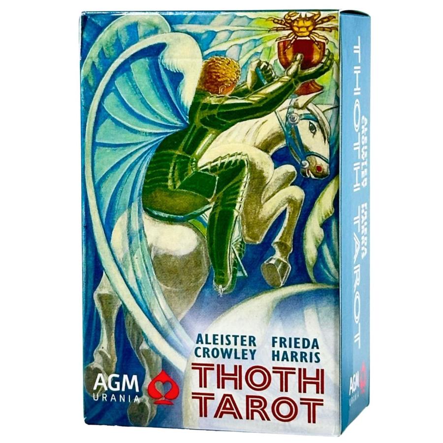 アレイスター クロウリー トートタロット スタンダード ＜AGM＞ Aleister Crowley Thoth Tarot タロットカード 78枚 占い 日本語解説書付き 正規品（Yahoo!・クロノスゲート Yahoo!店）
