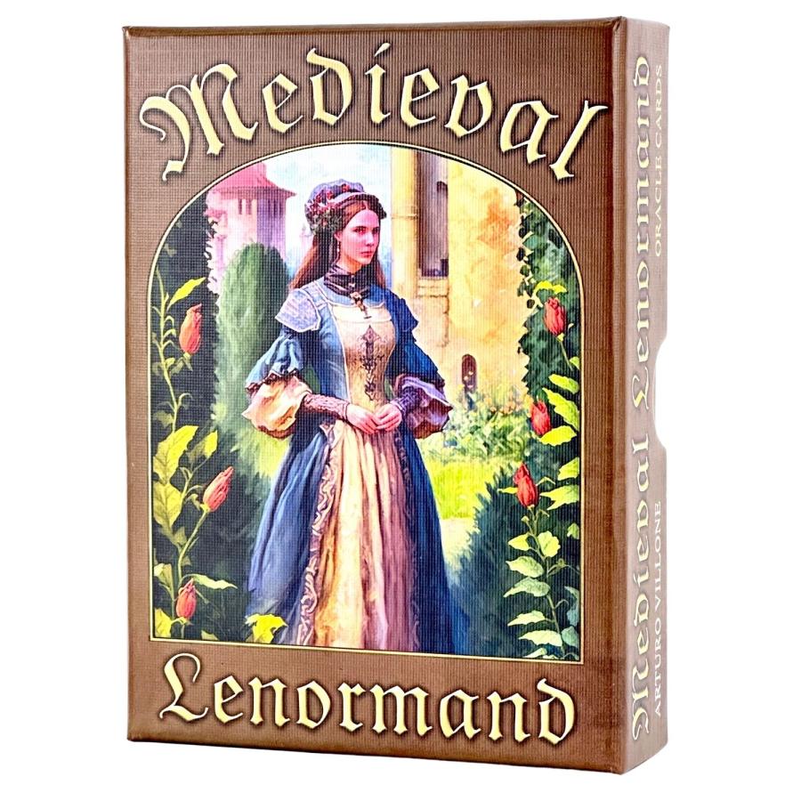 メディバル・ルノルマン Medieval Lenormand Oracle ルノルマン オラクルカード レトロ クラシック 占い 日本語解説書付き 正規品（Yahoo!・クロノスゲート Yahoo!店）