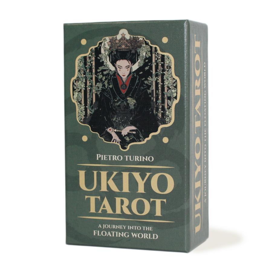 浮世・タロット Ukiyo Tarot タロットカード ウェイト版 78枚 タロット占い 日本語解説書付き 正規品（Yahoo!・クロノスゲート Yahoo!店）