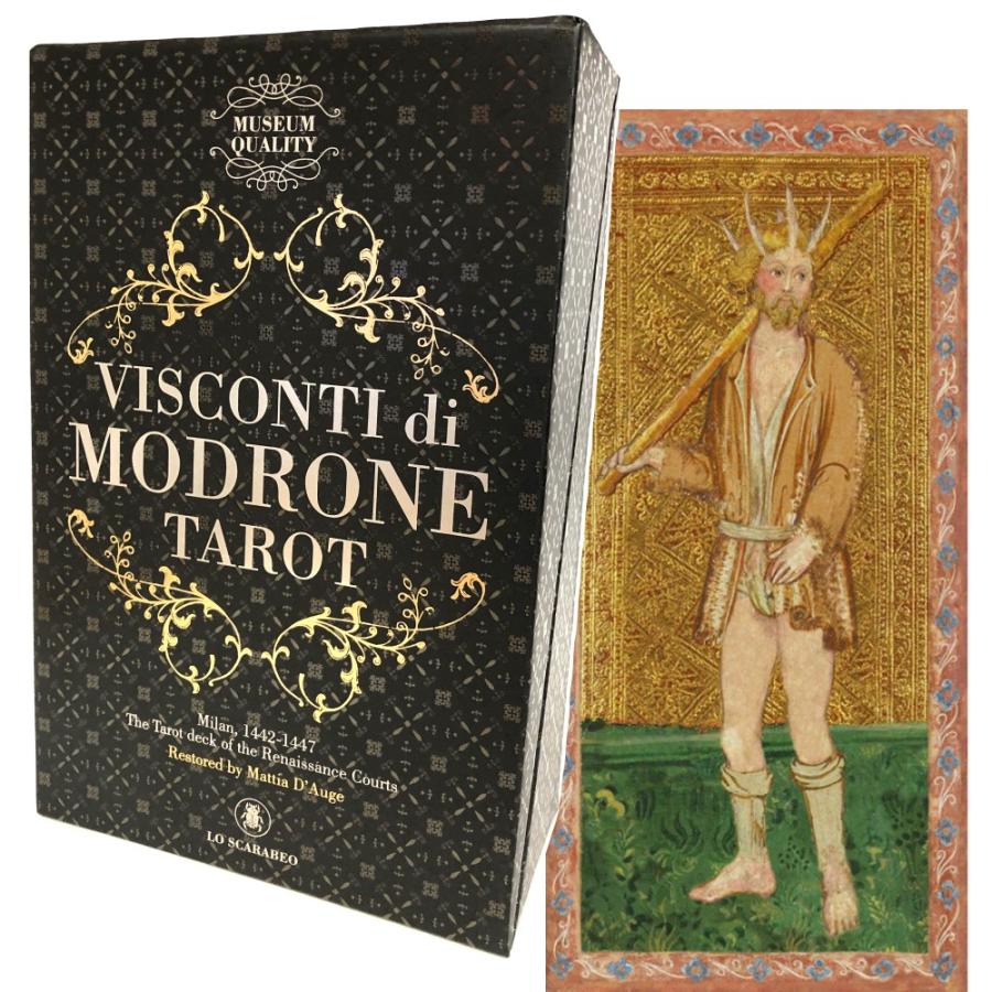 ヴィスコンティ・モドローネ タロット Visconti di Modrone Tarot タロットカード タロット占い 日本語解説書付き 正規品