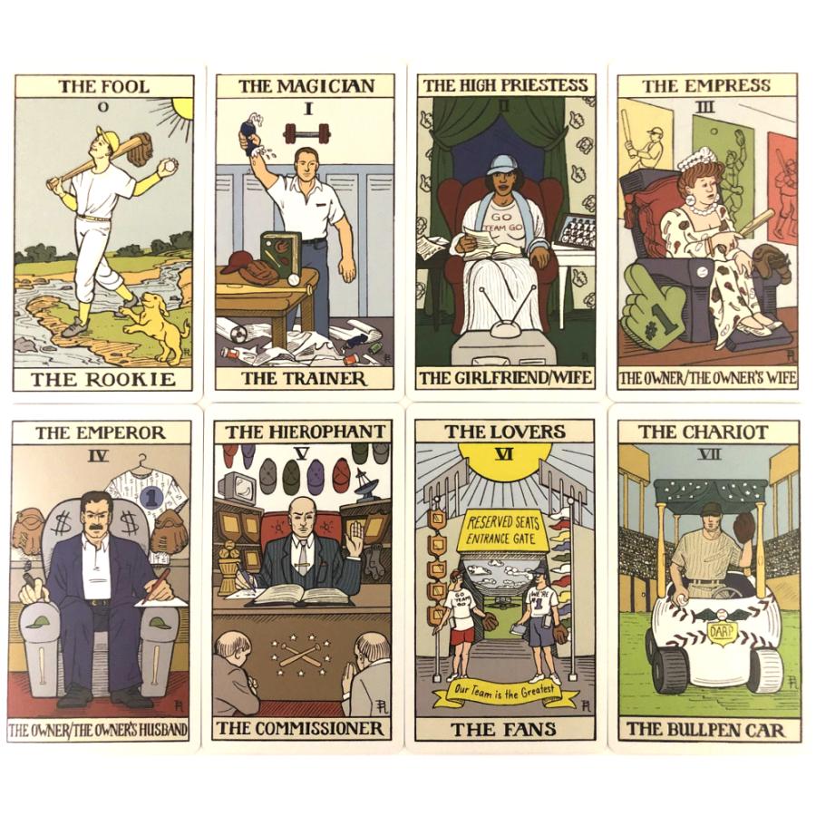 タロットカード 78枚 タロット占い タロット オブ ベースボール Tarot Of Baseball 日本語解説書付き Ry クロノスゲート Yahoo 店 通販 Yahoo ショッピング