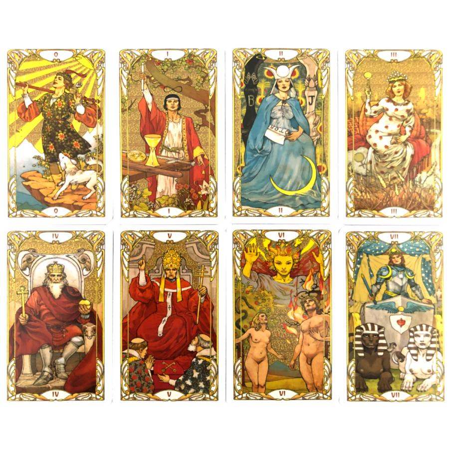 ゴールデン アールヌーボー タロット ミニ Golden Art Nouveau ゴールデン アールヌーボー タロット ミニ Golden Art Nouveau