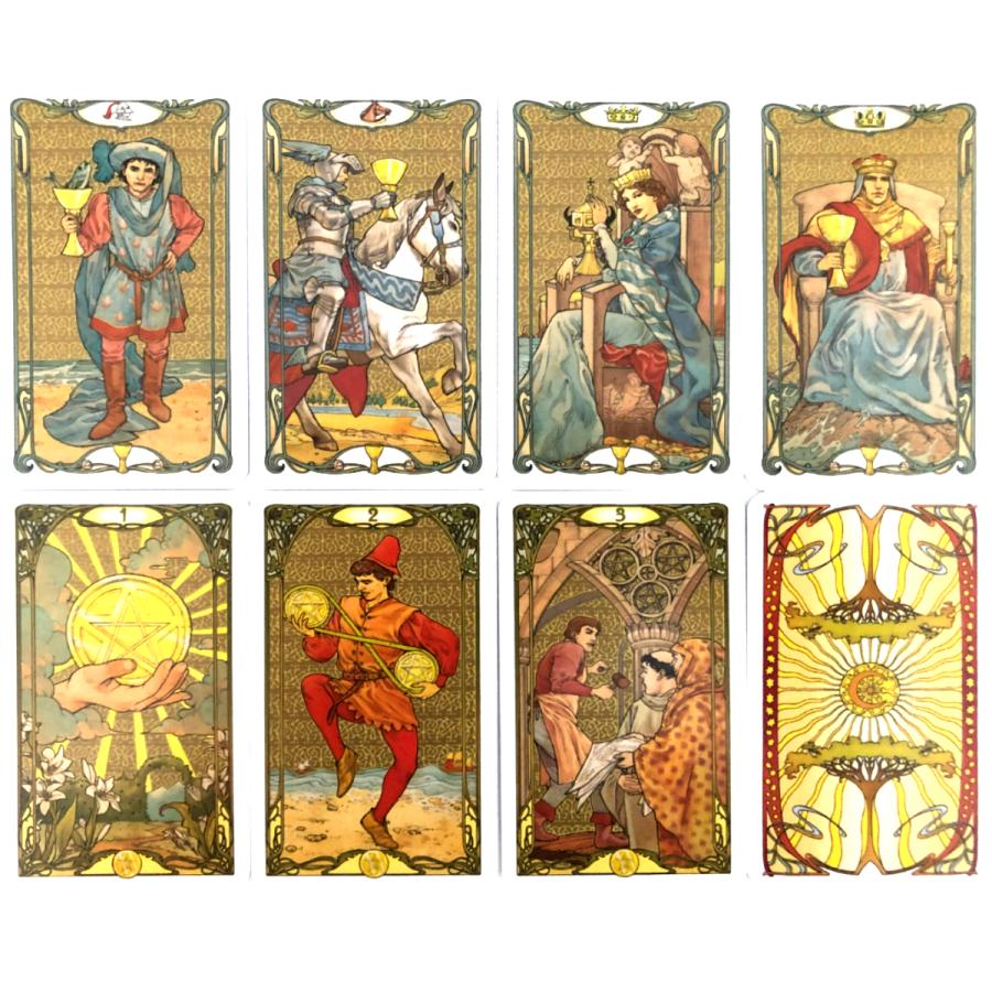 ゴールデン アールヌーボー タロット ミニ Golden Art Nouveau ゴールデン アールヌーボー タロット ミニ Golden Art Nouveau