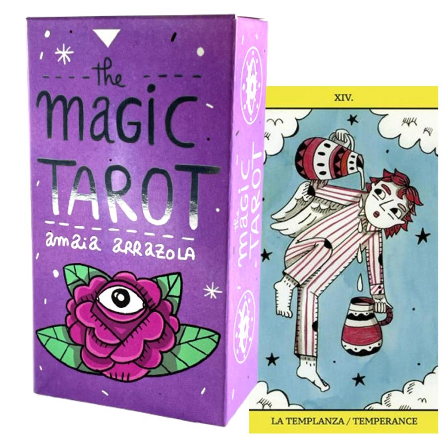 タロットカード 78枚 タロット占い   マジック タロット　The Magic Tarot  日本語解説書付き｜item-island-jp2