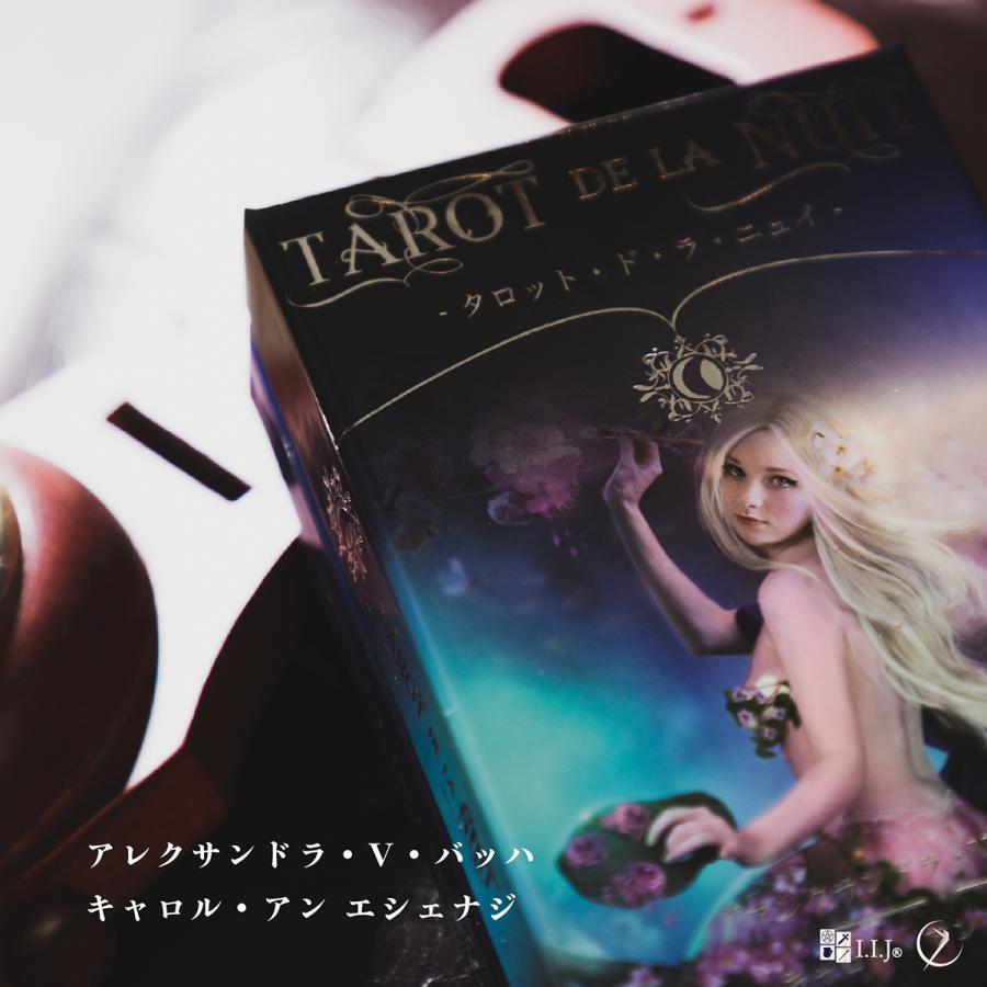 タロットカード 日本語版 タロット占い タロット・ド・ イ 本語解説書付き 61 タロット・ド・ラ・ニュイ TAROT DE LA NUIT タロットカード