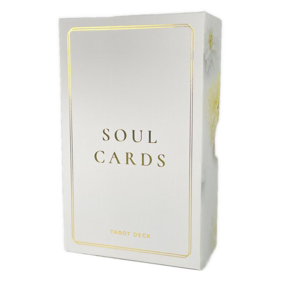 【正規品タロットカード】海外インディーズ✨レア色✨ホワイトカラータロット✨新品 ソウルカード タロット ホワイト・ダリア Soul Cards WHITE
