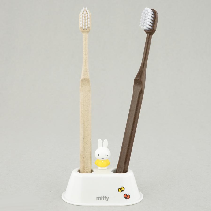 Hashy（ハシー） 単品 ミッフィー 歯ブラシスタンドW ダブル 可愛い