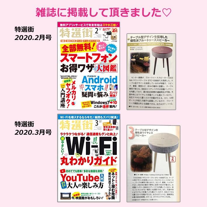 CICONIA（チコニア） サウンドテーブル テーブル スピーカー STC