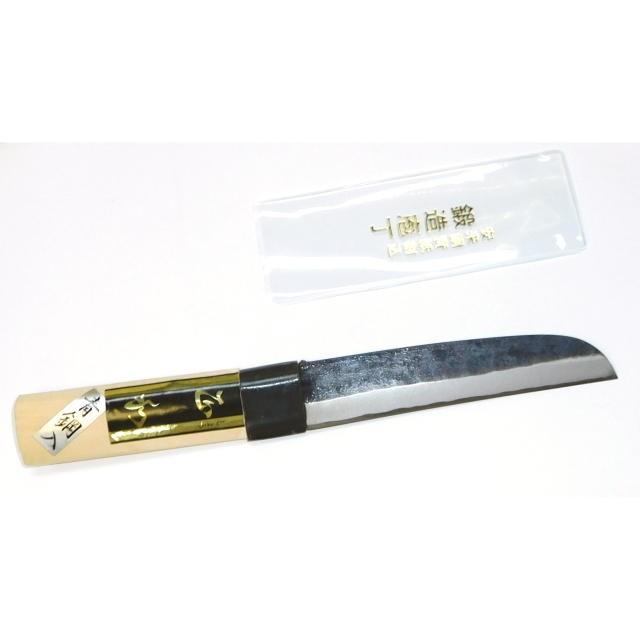 正和 土佐竹割り包丁 胴金付 青鋼入165mm〈竹細工・竹工芸用