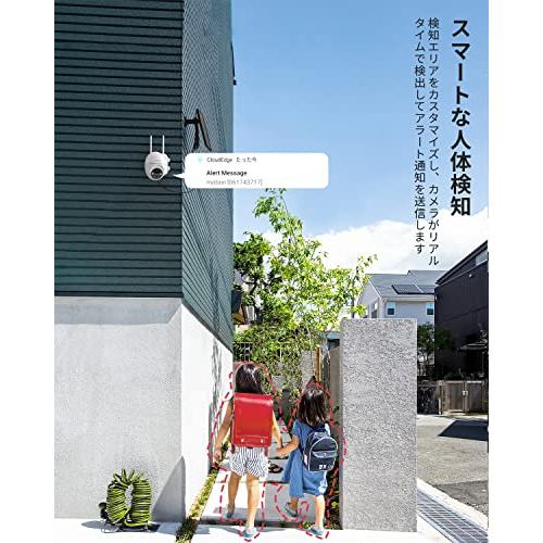 インテリア雑貨 【300万超高画素・夜間カラー撮影】BOIFUN 防犯カメラ