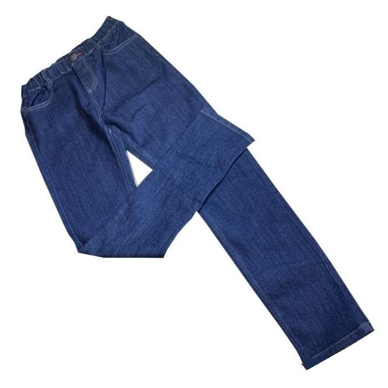 and family アンドファミリー インディゴ デニムパンツ 日本製 レオール ボーイズ ストレッチ デニム パンツ 150cm インディゴブルー