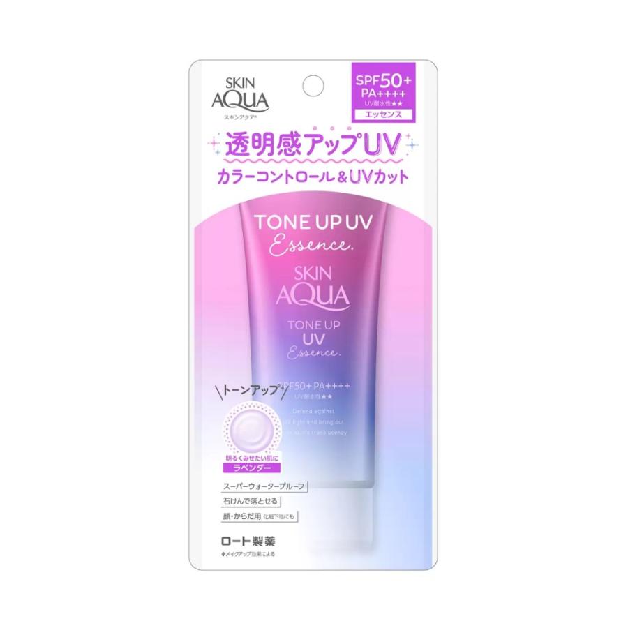 スキンアクア （ロート製薬 トーンアップUVエッセンス 80g SPF50＋