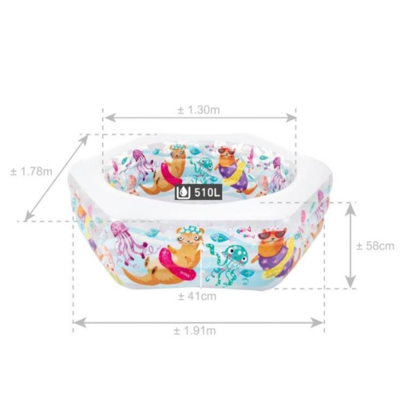 インテックス ハッピーオッターシェードプール 56493J）INTEX 家庭用