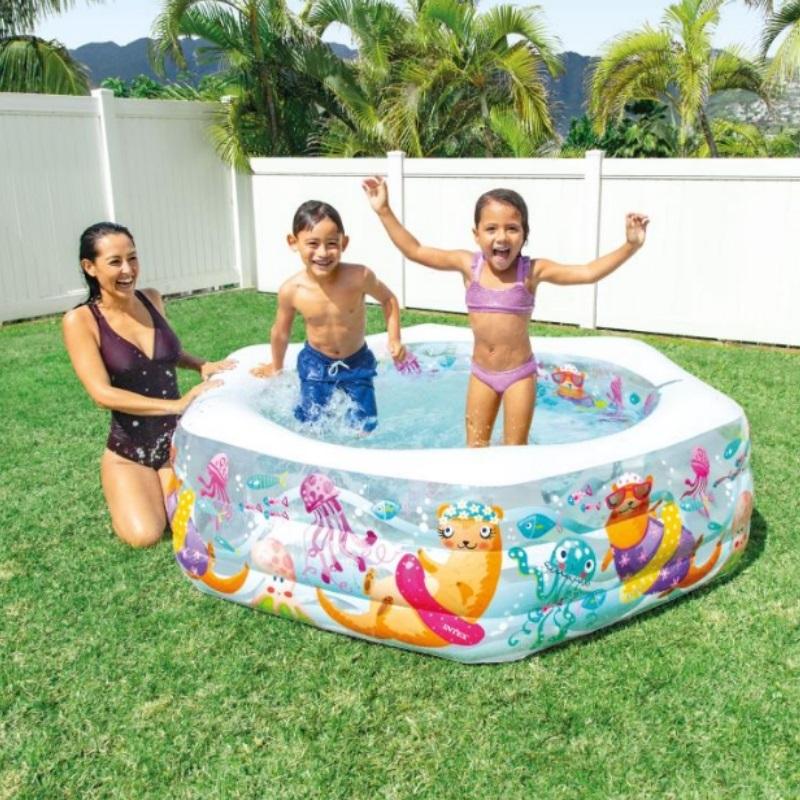 インテックス ハッピーオッターシェードプール 56493J）INTEX 家庭用