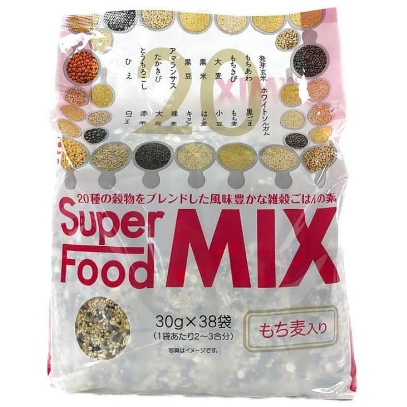 カネス 二十穀 もち麦入り 1140g30g×38袋 スーパーフード ミックス