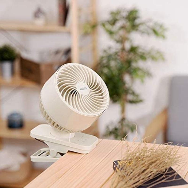 プリズメイト コードレスクリップサーキュレーター オフホワイト