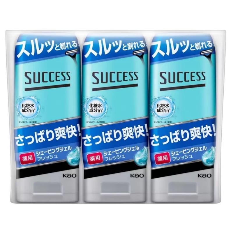 サクセス （サクセス 薬用シェービングジェル フレッシュタイプ 180g×3
