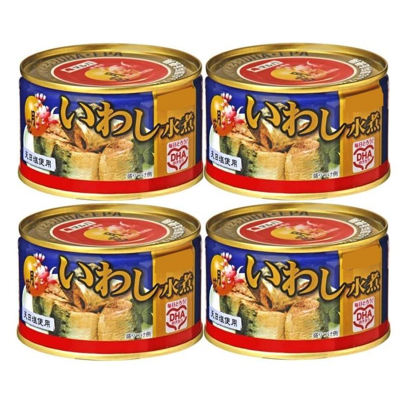 umios 4缶セット マルハニチロ いわし水煮 月花 200g×4缶 いわし 水煮