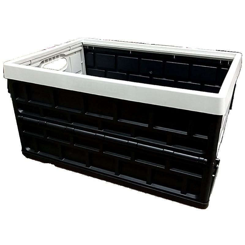 SPACE MADE 折りたたみコンテナ 46L グレー 耐荷重約35kg SPACE MADE 折りたたみコンテナ 46L グレー 耐荷重約35kg