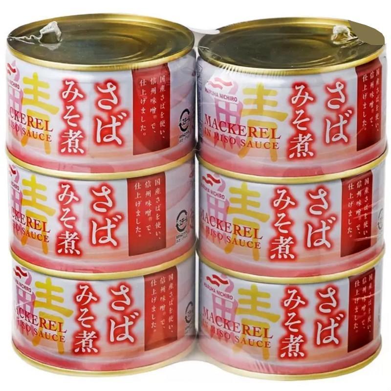 MARUHA NICHIRO（マルハニチロ） （6缶セット マルハニチロ さばみそ煮