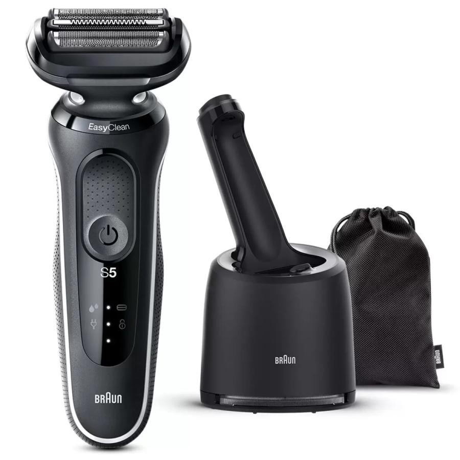 【新品】充電式シェーバー BRAUN シリーズ5 本体 洗浄器 カートリッジ付き 楽天市場】BRAUN（ブラウン） シリーズ5 電気シェーバー 洗浄機