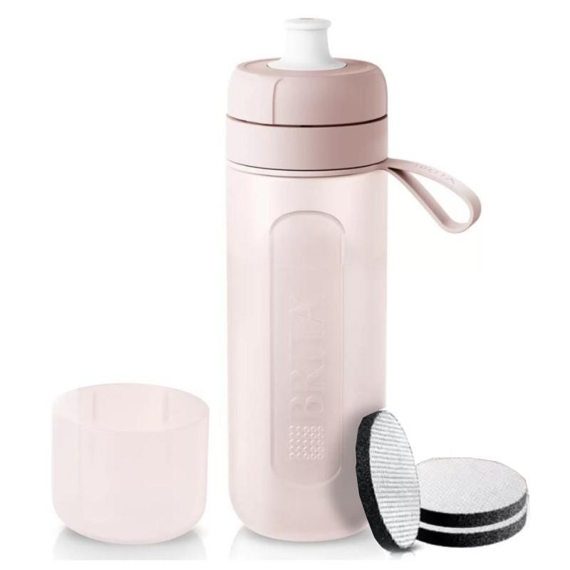 【新品未開封】BRITA 浄水器 4.85L＋ボトル3本 BRITA（ブリタ） ボトル型浄水器 ピンク 600ml カートリッジ3個付き