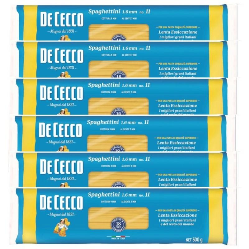 DE CECCO（ディ・チェコ） （6袋セット DE CECCO ディチェコ