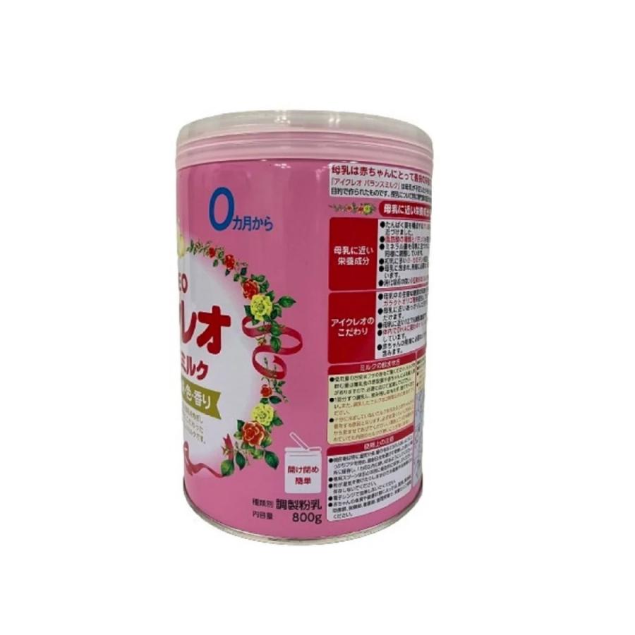 グリコ（glico） 2缶セット アイクレオ バランスミルク 800g×2本