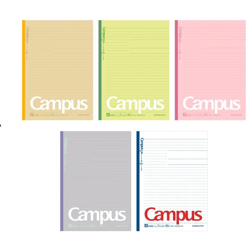 Campus（KOKUYO） 【10冊セット】 キャンパス ノート ドット A罫 7mm