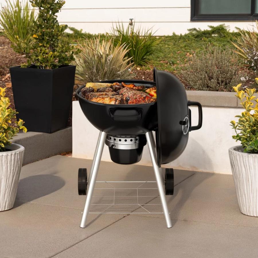バーベキュー グリル 22.5インチ 57cm チャコール ケトル BBQ 丸型