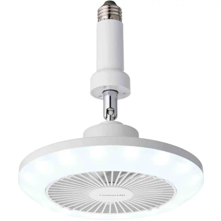 DOSHISHA（ドウシシャ） ファン付き照明 昼白色 LED E26ソケットタイプ