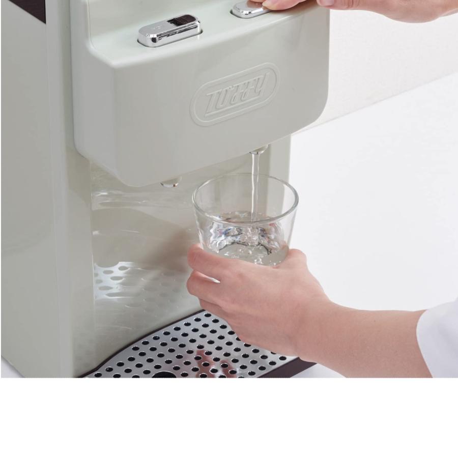 Toffy ウォーターサーバー K-W52-AW ホワイト Toffy トフィー ウォーターサーバー K-WS2 アッシュホワイト白色 卓上